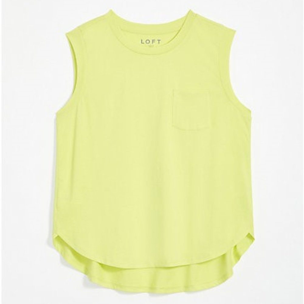 LOFT Women Pocket Tank Top | S NWT